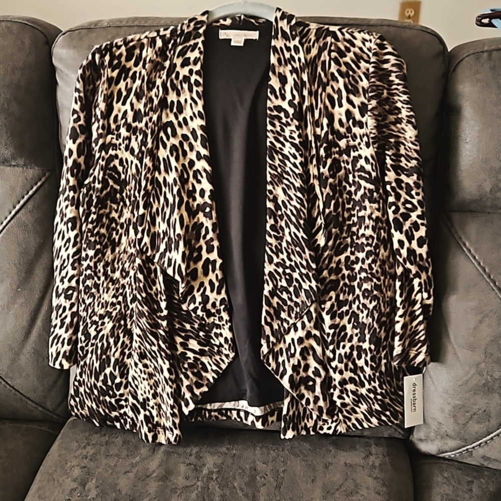 Dressbarn Petite Large cardigan